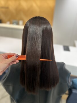 ステアケース 武蔵小杉店(stair:case) 艶サラストレートスタイル