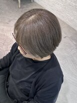 コルプラス(col +plus)&nbsp;白髪率50%白髪活かしカラー☆札幌ショート/札幌白髪ぼかし