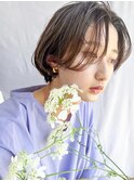 【farfara】ショートボブパーマ（問屋町テラス）森定杏奈