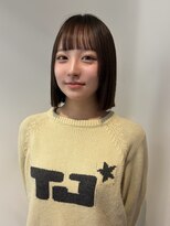 アクシス ナゴヤ(AXIS NAGOYA)&nbsp;ミルクティーブロンド/ダークブルー/デジタルパーマ
