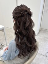 スイ(sui)&nbsp;ふわふわハーフアップ