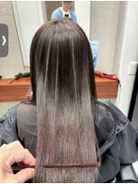 リスペクト マンボ(RESPECT MAMBO)&nbsp;豊田市 毛先まで艶やかな美髪縮毛矯正ロング