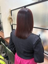 プチメゾントウキョウ(Petit Maison Tokyo) 髪質改善ストレート_レッドブラウン