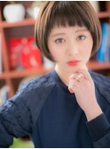 *+COVER HAIR+*……モード＆ガーリー…フレンチシック・ボブa