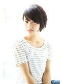 【Un ami】黒髪OK 似合う 大人かわいいショートボブ(増永剛大)