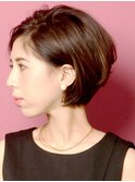 大人のショート「シンプル×グラマラス」【表参道】