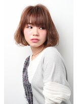 キュリオ 尾山台(curio)&nbsp;【curio尾山台】30代・40代　モード3Dカラー × ミニマムボブ