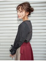 フラワード(flowered)&nbsp;早朝8:30からできます♪ルーズお団子アレンジ