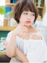 カバーヘア ブリス 戸田公園西口店(COVER HAIR bliss)&nbsp;*bliss戸田公園*前下がりボブ★くせ毛風ラブカールa