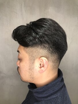 アンダーバーホワイトモデ 河内長野(_WHITE mode) ☆フェードカット　千代田×河内長野