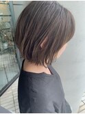 オリーブカラーの大人ボブ★
