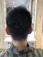 アグ ヘアー アクシス 山形店(Agu hair axis)&nbsp;メンズカット。短くスッキリと。