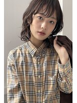 キコ 天神大名西通り店(kico)&nbsp;kico☆オリーブカラー×セミウェットウェーブ×透け感