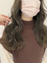 アピッシュ ギンザ(apish ginza)&nbsp;tomo【髪質改善オイルカラー　オリーブベージュ】