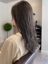 ネイヴィル オモテサンドウ(navile omotesando)&nbsp;☆ブリーチなしラベンダーグレージュ☆20代30代40代