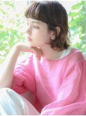 カーリーミニマムボブ