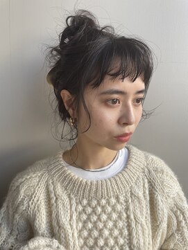 ブラウヘアアンドケア(care) お団子ヘアー