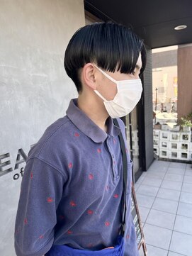 クリアーオブヘアー 本山店(CLEAR of hair) センター分け×ツーブロック