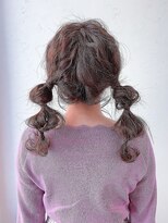 アレンヘアー 九条店(ALLEN hair)&nbsp;ピンクアッシュ_たまねぎアレンジ