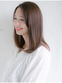 透明感グレージュ