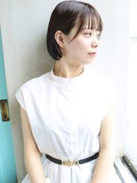 バース(BIRTH)&nbsp;天神【BIRTH】大人可愛い×耳掛けボブ×ペールベージュ