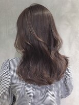 アイティーバイアルバム 藤沢店(IT by ALBUM) モカグレージュ_チェリーブラウンフェミニンロング_ba400472