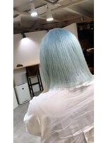 ラフ 難波店(LAFF)&nbsp;#黒髪#ボブルフ#ネビージュ#小顔#ワンレン