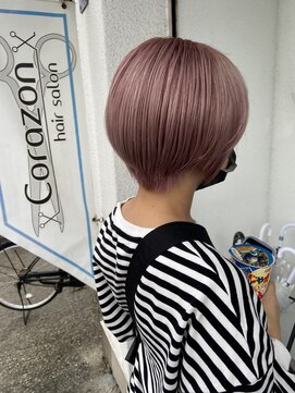 ヘアーメイク コラソン(hair make corazon) 似合わせカットメルティカラー着物フェミニンロング