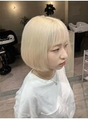 抜きっぱなしホワイトブロンド