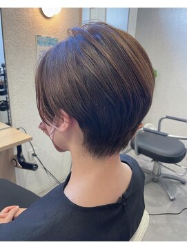 プレデフリュー 北白川本店(PUREE de FLEURS) ハンサムショート