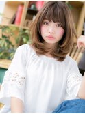 ミルクティーブラウン抜け感ヘアミディc5戸田公園20代30代40代