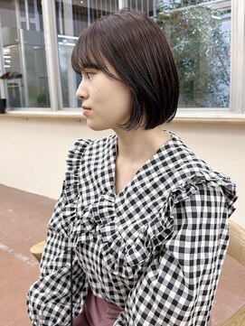 パークレーン アイス イヴェン(park lane ICI yeven) ナチュラルブラウン ボブ/momoka