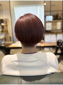 アシンメトリーショート/30代40代/姪浜