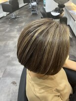 リンク(LinQ) 白髪ぼかしハイライト