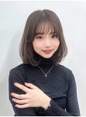 小顔ショコラアッシュヘルシースタイルふんわりカール