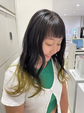 ケンジ 平塚 アネッタ(KENJE annetta) イエローグラデーション