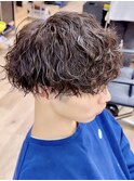 波巻きパーマメンズパーマツイストスパイラルパーマ横浜西口30代