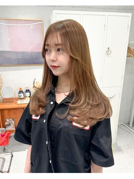 ローウェ 立川(Louwe) ボブ/ショート/ブリーチ/髪質改善/インナーカラー._.