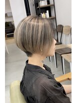シャイバイブランチ(shy by branch)&nbsp;ショートボブ×バレイヤージュ【良太】