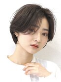ハンサムショート/大人かっこいいショート/前髪なし/表参道