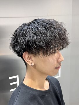 リベル(LIBER) メンズカット×縦落ちツイスパ