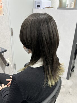 ヘアサロン ドットプラス 町田店(dot. plus) 【三輪 紗弓】くらげウルフ