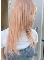 ジーナ(XENA)&nbsp;ケアブリーチ×ハイトーン×顔周りレイヤー(渋谷)