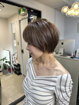 エトラ 渋谷店(etora) 小顔◎大人ショートボブ丸みショートカットマッシュショート