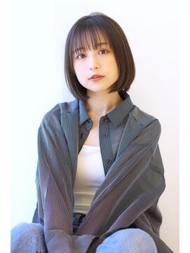 オーロ(ORO) 前髪カットまとまりボブ