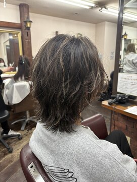 アート(art) ミディアムヘア/メンズメッシュ/ハイライト