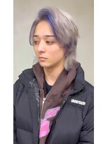 ジゼル(gisele)&nbsp;ホワイトシルバー×ブルー