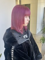 ゴウトゥデイシェアサロン 町田店(GO TODAY SHAiRE SALON)&nbsp;ワンブリーチで作るピンクカラー♪
