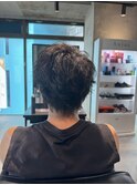 ウルフマッシュ×ツイストスパイラルパーマ
