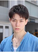 ラフハーフアップ